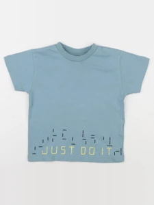 Nike - tee-shirt bleu - 2/3 ans