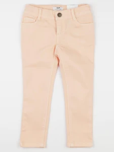 Cyrillus - pantalon orange, rose - 4 ans