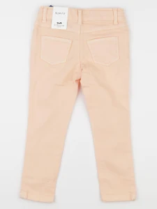 Cyrillus - pantalon orange, rose - 4 ans