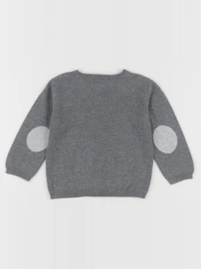 Boutchou - gilet gris - 18 mois