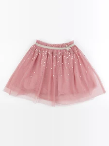 Vertbaudet - jupe rose, or - 9 ans