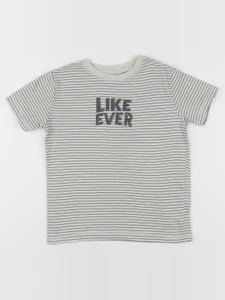 Zara - tee-shirt beige - 6 ans