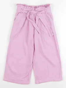 Vertbaudet - pantalon rose - 6 ans