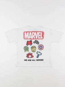 Zara - tee-shirt imprimé au dos blanc - 5 ans