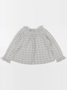 Bonton - blouse beige - 8 ans