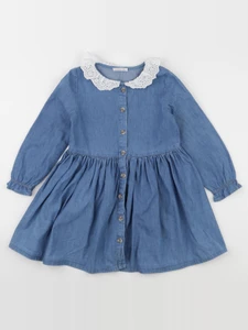Monoprix - robe bleu - 6 ans