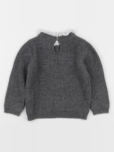 Monoprix - pull gris - 5 ans