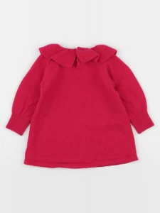 Jacadi - robe rose - 12 mois