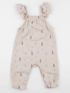 Marks & Spencer  - salopette rose - 9/12 mois