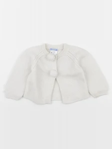 Jacadi - gilet beige - 12 mois