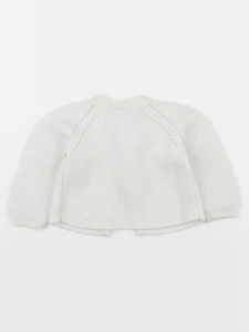 Jacadi - gilet beige - 12 mois