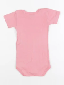 Petit Bateau - body rose - 6 mois