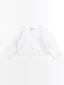 Jacadi - gilet blanc - 18 mois