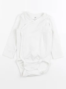 H&M - body blanc - 4/6 mois