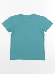 Tape à l'oeil - tee-shirt bleu - 8 ans