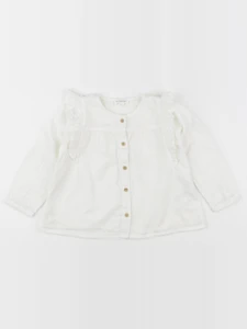 Vertbaudet - blouse beige - 2 ans