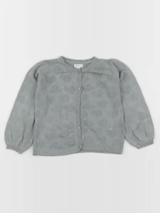 Vertbaudet - gilet vert - 2 ans