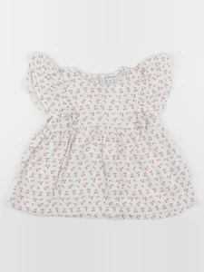 Vertbaudet - blouse beige - 2 ans