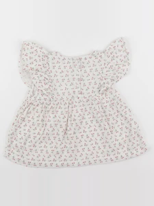 Vertbaudet - blouse beige - 2 ans