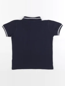 Vertbaudet - polo bleu - 8 ans