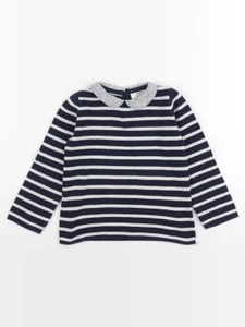 Cyrillus - pull bleu - 6 ans