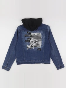 IKKS - veste imprimé au dos bleu - 14 ans