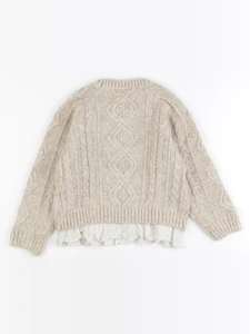 Zara - pull marron - 5/6 ans