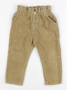 Zara - pantalon jaune - 18/24 mois