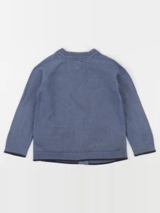 Vertbaudet - gilet bleu - 6 ans