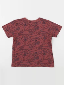 Vertbaudet - tee-shirt marron - 6 ans