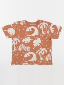Vertbaudet - tee-shirt marron - 6 ans