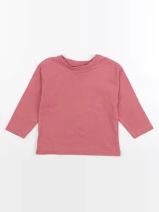 Zara - tee-shirt rose - 9/12 mois
