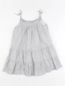 Bonpoint - robe gris, argent - 4 ans