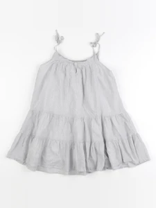 Bonpoint - robe gris, argent - 4 ans