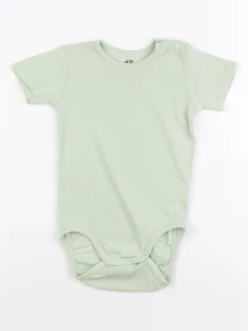H&M - body vert - 1 an à 2 ans