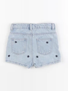 Mango - short bleu - 9/12 mois