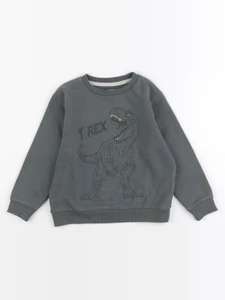 Vertbaudet - sweat vert - 5 ans
