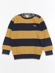 Vertbaudet - pull jaune - 4 ans