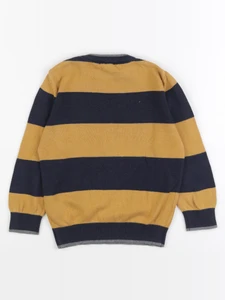Vertbaudet - pull jaune - 4 ans