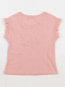 IKKS - tee-shirt rose - 6 ans