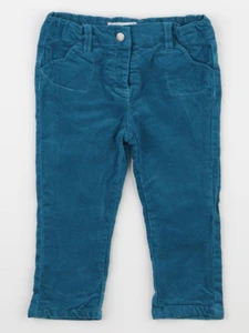 Vertbaudet - pantalon bleu - 9 mois