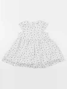 Vertbaudet - robe blanc - 3 ans