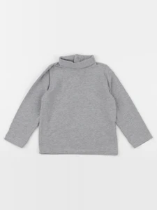 Vertbaudet - sous-pull gris - 24 mois