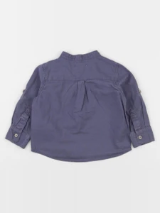 Vertbaudet - chemise bleu - 2 ans