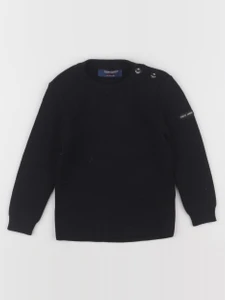 Saint James - pull bleu - 3 ans