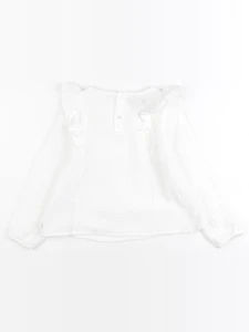 Okaidi - blouse blanc - 4 ans
