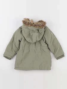 Vertbaudet - manteau vert - 2 ans