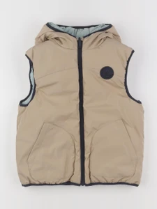 IKKS - doudoune réversible beige - 10 ans