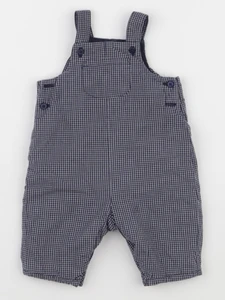 Boutchou - salopette doublé bleu - 1 mois