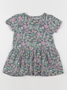 Vertbaudet - robe vert - 5 ans